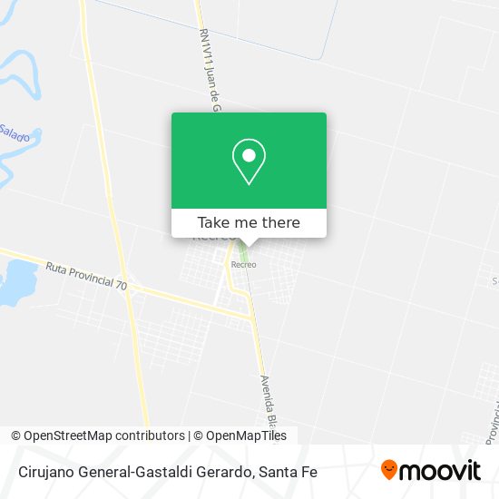 Cirujano General-Gastaldi Gerardo map