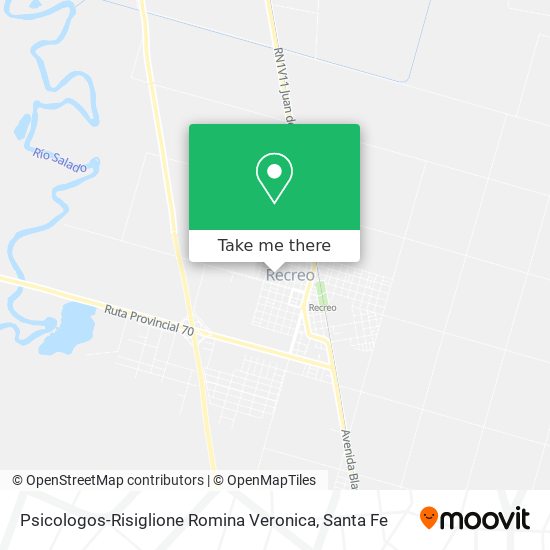 Psicologos-Risiglione Romina Veronica map