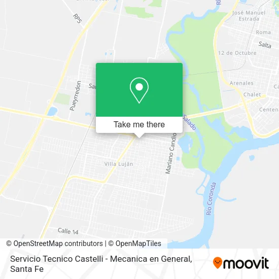 Servicio Tecnico Castelli - Mecanica en General map