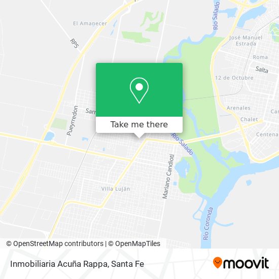 Inmobiliaria Acuña Rappa map