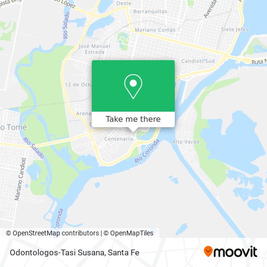 Odontologos-Tasi Susana map