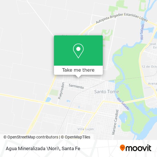 Agua Mineralizada \Nori\ map
