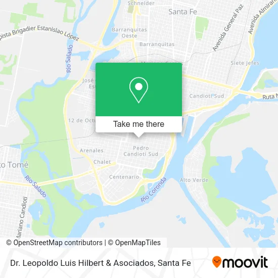 Dr. Leopoldo Luis Hilbert & Asociados map