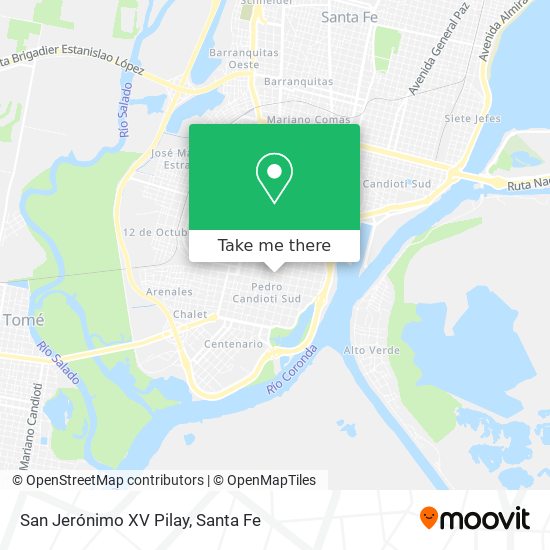 Mapa de San Jerónimo XV Pilay