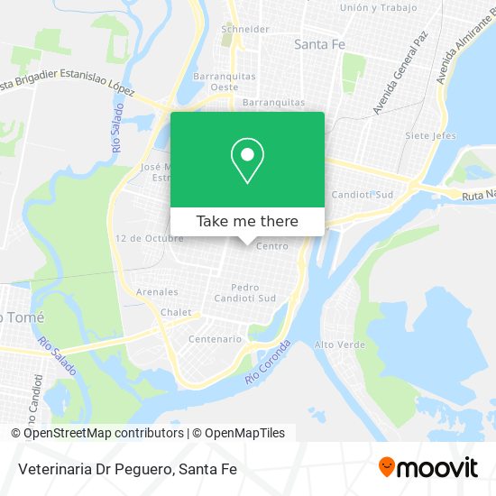 Veterinaria Dr Peguero map