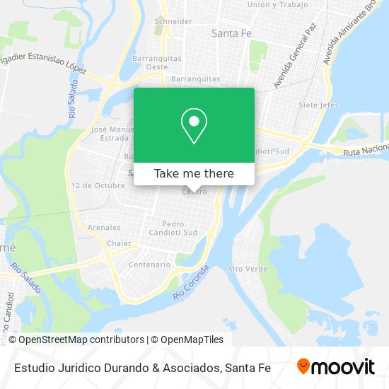 Estudio Juridico Durando & Asociados map