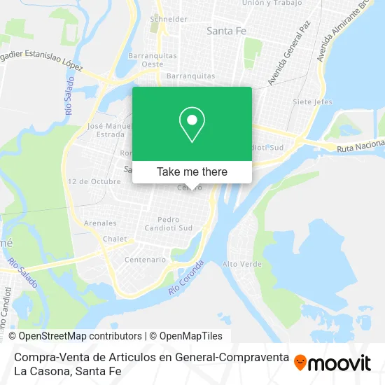 Compra-Venta de Articulos en General-Compraventa La Casona map