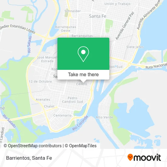 Barrientos map