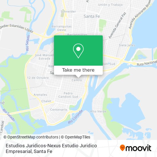 Estudios Juridicos-Nexus Estudio Juridico Empresarial map