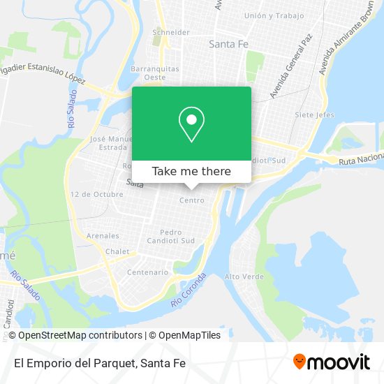Mapa de El Emporio del Parquet