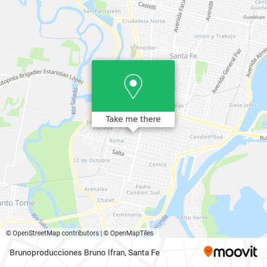 Brunoproducciones Bruno Ifran map