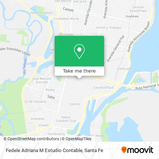 Fedele Adriana M Estudio Contable map