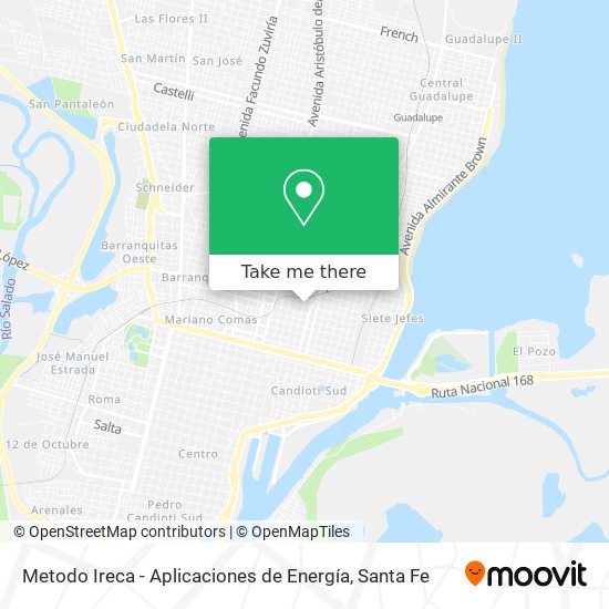 Metodo Ireca - Aplicaciones de Energía map