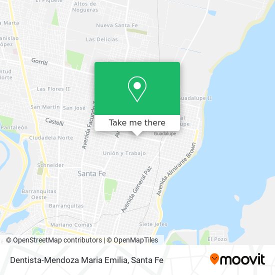 Dentista-Mendoza Maria Emilia map