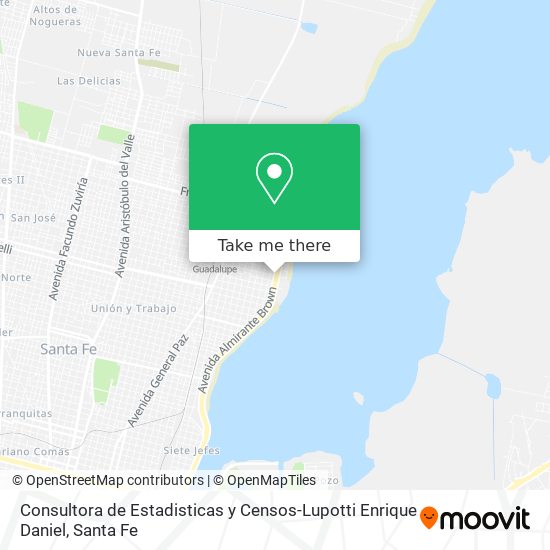 Consultora de Estadisticas y Censos-Lupotti Enrique Daniel map