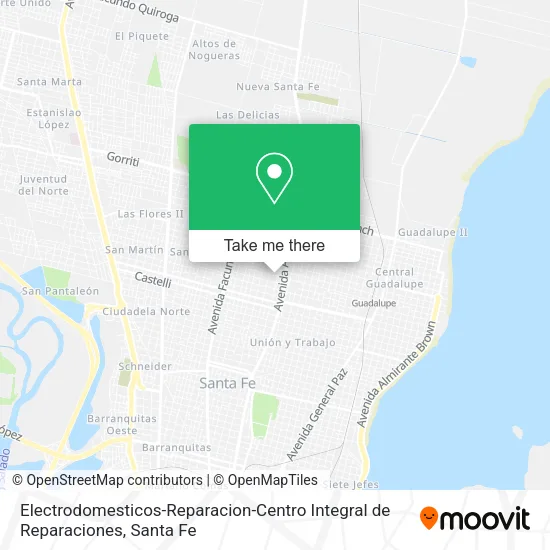 Electrodomesticos-Reparacion-Centro Integral de Reparaciones map