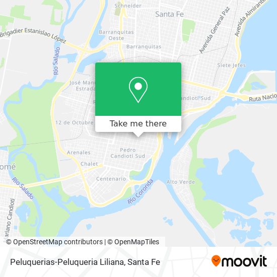 Mapa de Peluquerias-Peluqueria Liliana