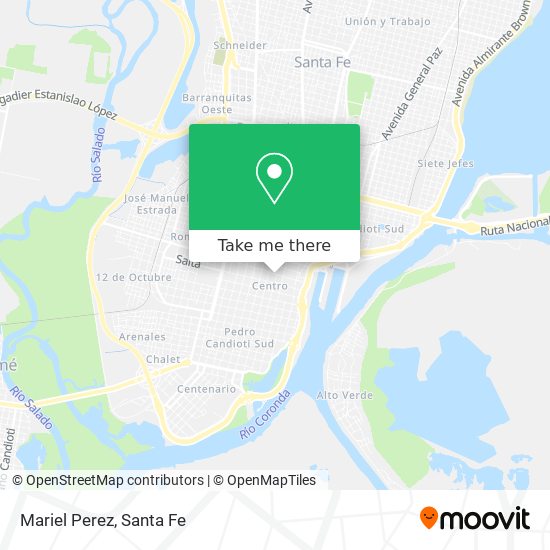 Mapa de Mariel Perez