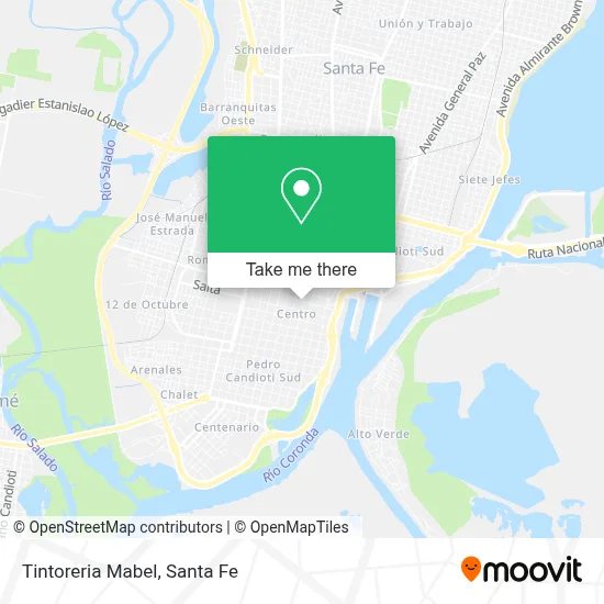 Tintoreria Mabel map