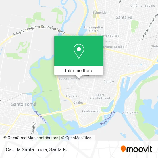 Capilla Santa Lucía map