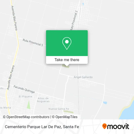 Cementerio Parque Lar De Paz map