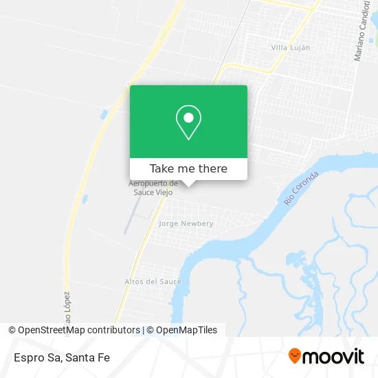 Espro Sa map