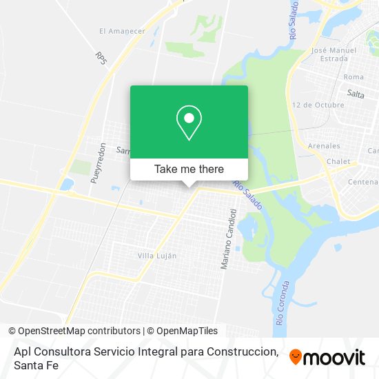 Apl Consultora Servicio Integral para Construccion map