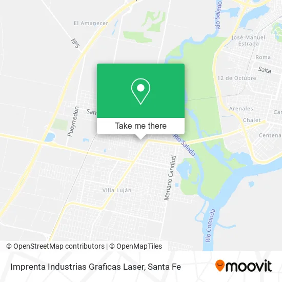 Imprenta Industrias Graficas Laser map