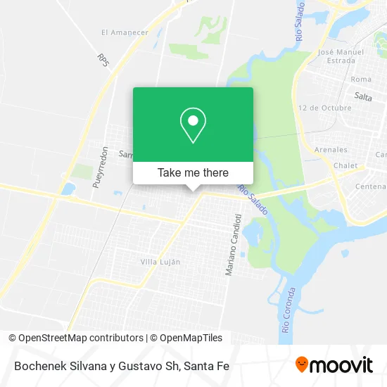 Bochenek Silvana y Gustavo Sh map