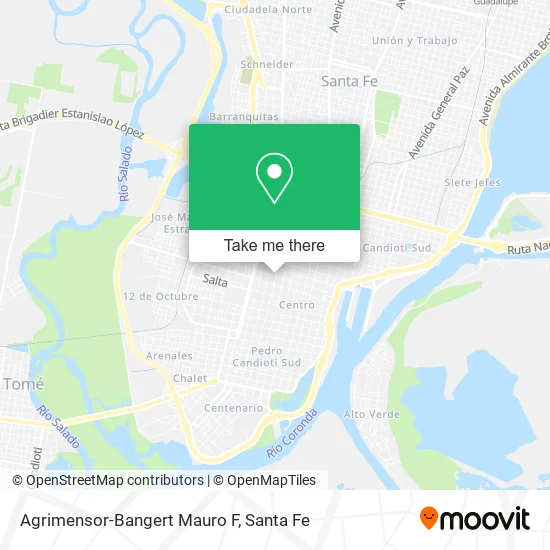 Agrimensor-Bangert Mauro F map