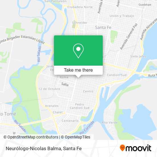 Neurólogo-Nicolas Balma map