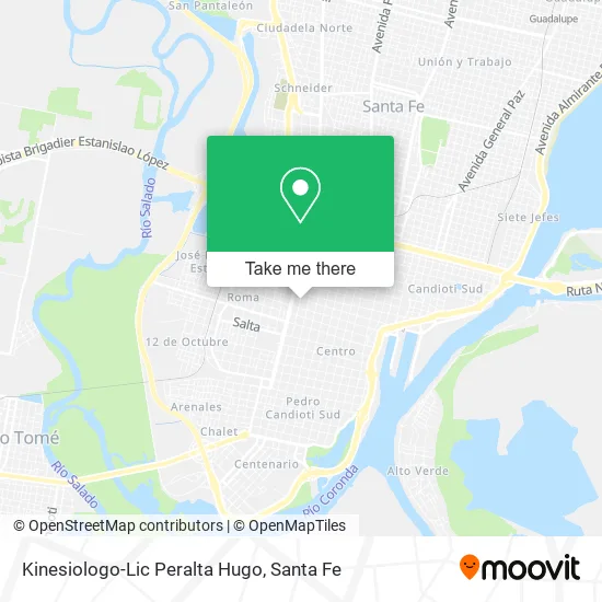 Kinesiologo-Lic Peralta Hugo map