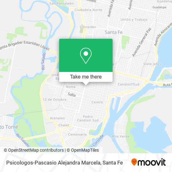 Psicologos-Pascasio Alejandra Marcela map