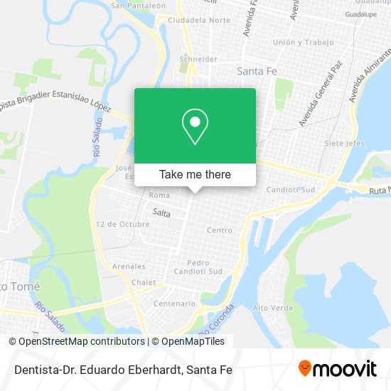 Mapa de Dentista-Dr. Eduardo Eberhardt