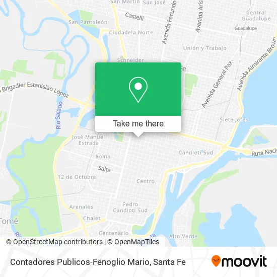 Contadores Publicos-Fenoglio Mario map