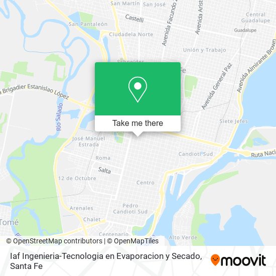 Iaf Ingenieria-Tecnologia en Evaporacion y Secado map