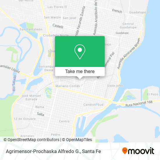 Agrimensor-Prochaska Alfredo G. map