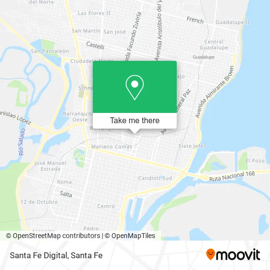 Santa Fe Digital map