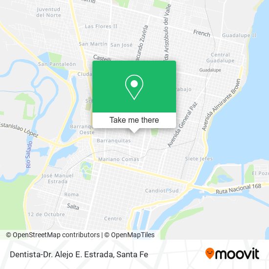 Dentista-Dr. Alejo E. Estrada map