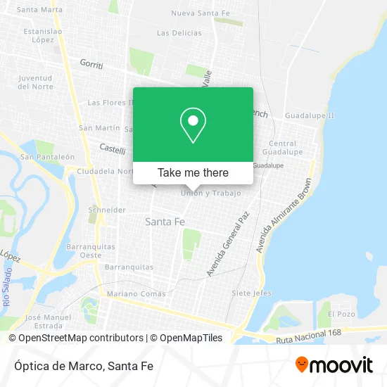Óptica de Marco map