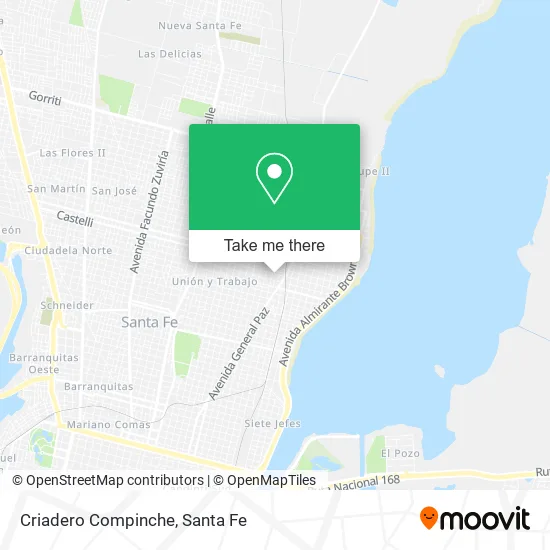 Criadero Compinche map