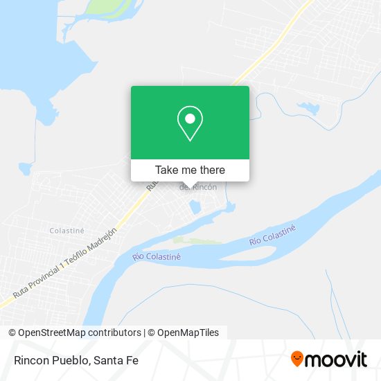 Mapa de Rincon Pueblo