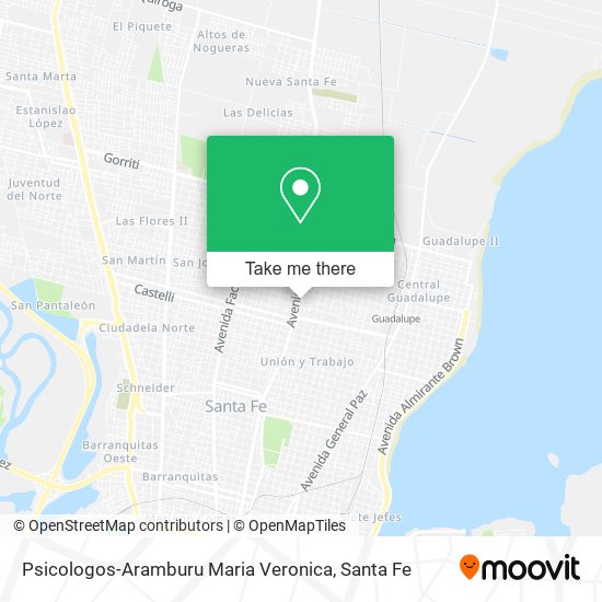 Mapa de Psicologos-Aramburu Maria Veronica