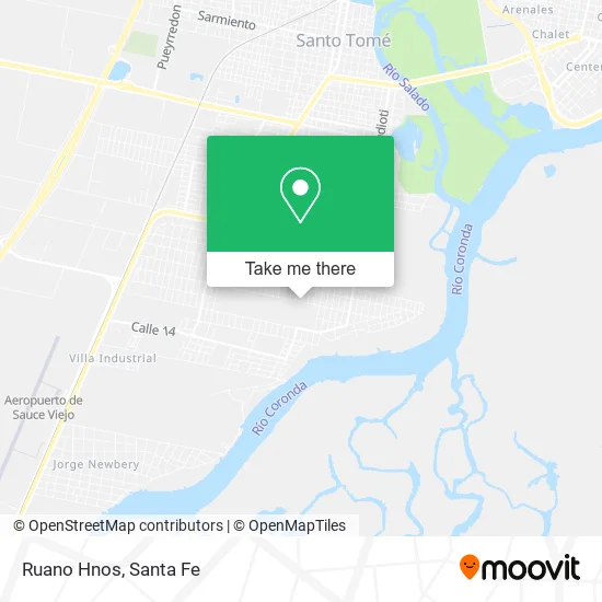 Ruano Hnos map