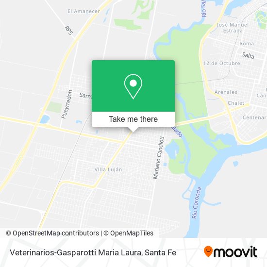 Veterinarios-Gasparotti Maria Laura map