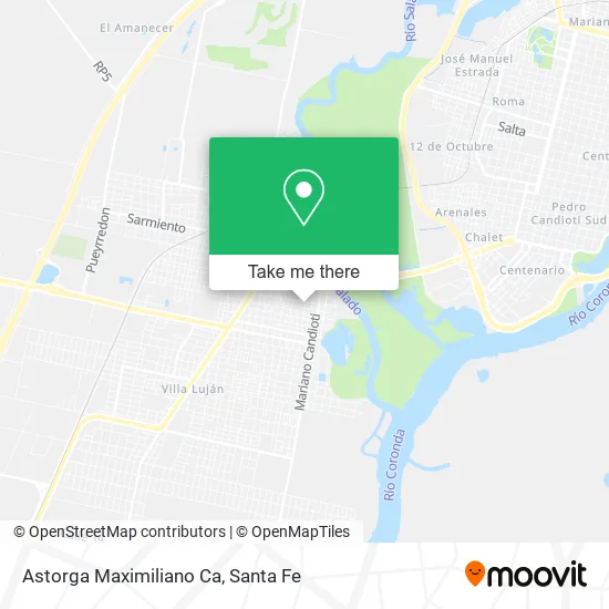 Astorga Maximiliano Ca map