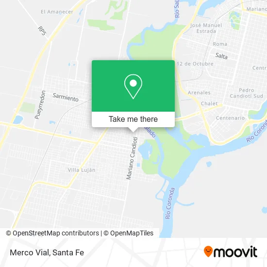 Merco Vial map