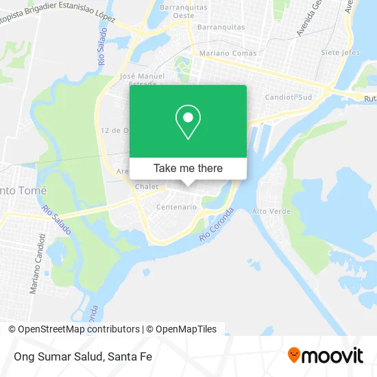 Ong Sumar Salud map