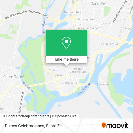 Mapa de Dulces Celebraciones