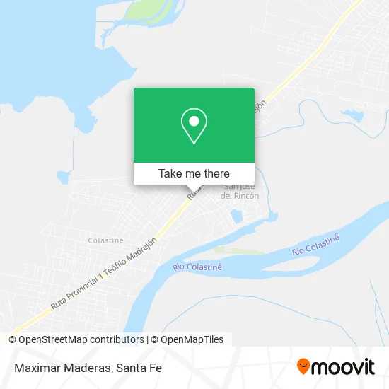 Maximar Maderas map